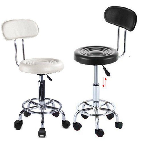 Hydraulic rolling swivel stool - rolling,