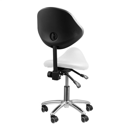 Adjustable salon stool - adjustable,
